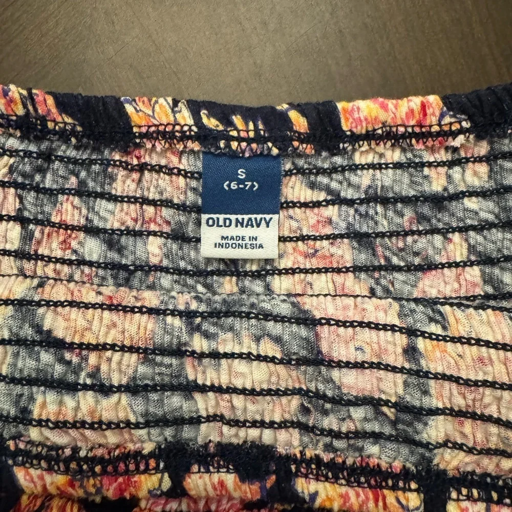 Kids Girls Old Navy Floral Top